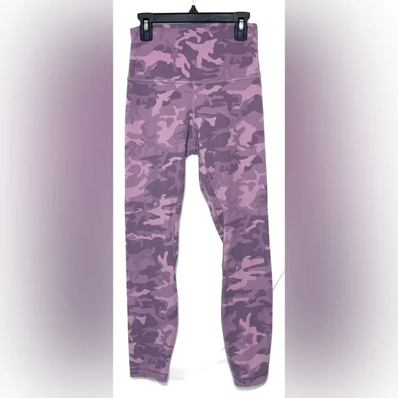 Lululemon High Rise Align Pant II 25" Activewear Yoga Workout Gym Leggings Camo - Picture 5 of 12